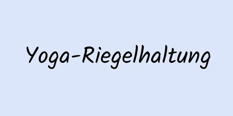 Yoga-Riegelhaltung