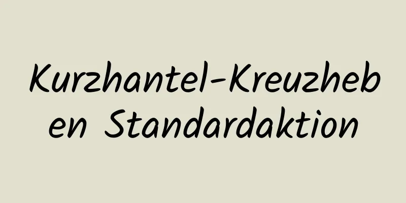 Kurzhantel-Kreuzheben Standardaktion
