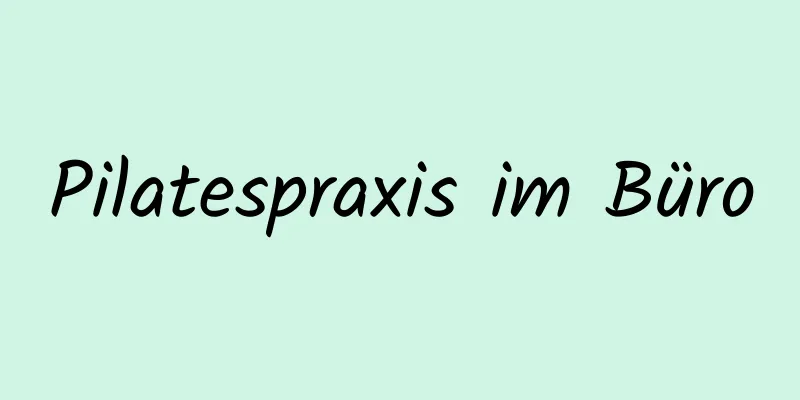 Pilatespraxis im Büro