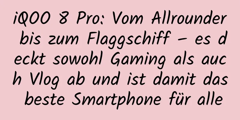 iQOO 8 Pro: Vom Allrounder bis zum Flaggschiff – es deckt sowohl Gaming als auch Vlog ab und ist damit das beste Smartphone für alle