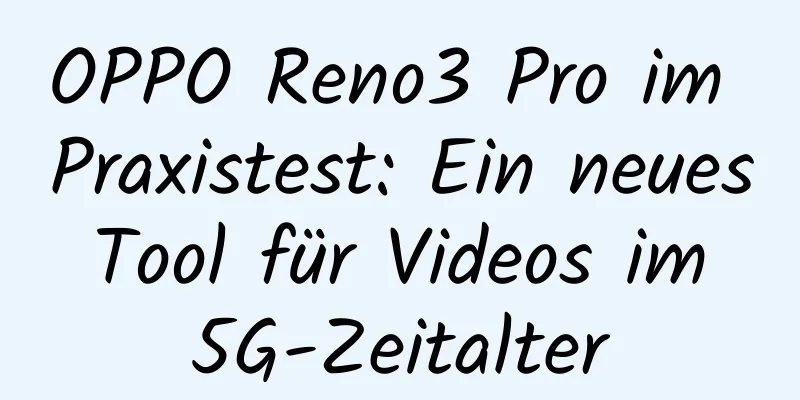OPPO Reno3 Pro im Praxistest: Ein neues Tool für Videos im 5G-Zeitalter