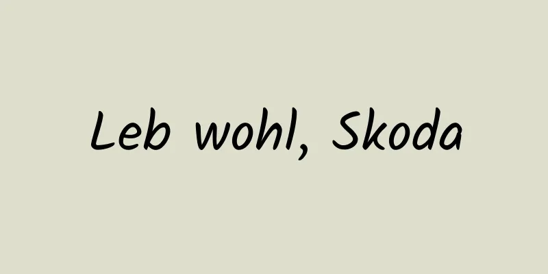 Leb wohl, Skoda