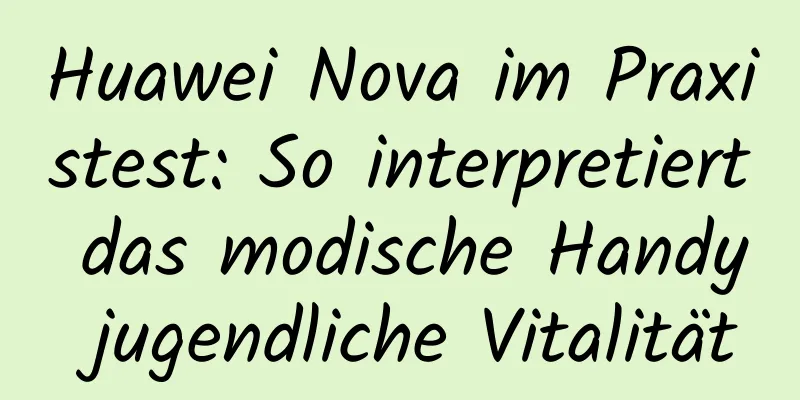 Huawei Nova im Praxistest: So interpretiert das modische Handy jugendliche Vitalität