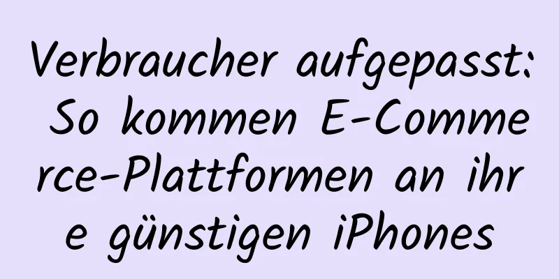 Verbraucher aufgepasst: So kommen E-Commerce-Plattformen an ihre günstigen iPhones