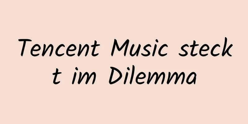 Tencent Music steckt im Dilemma
