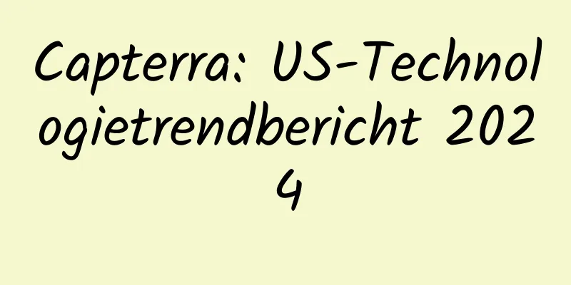 Capterra: US-Technologietrendbericht 2024
