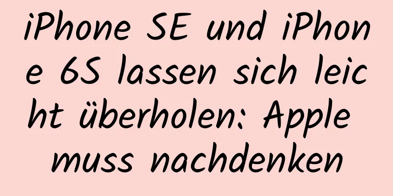 iPhone SE und iPhone 6S lassen sich leicht überholen: Apple muss nachdenken