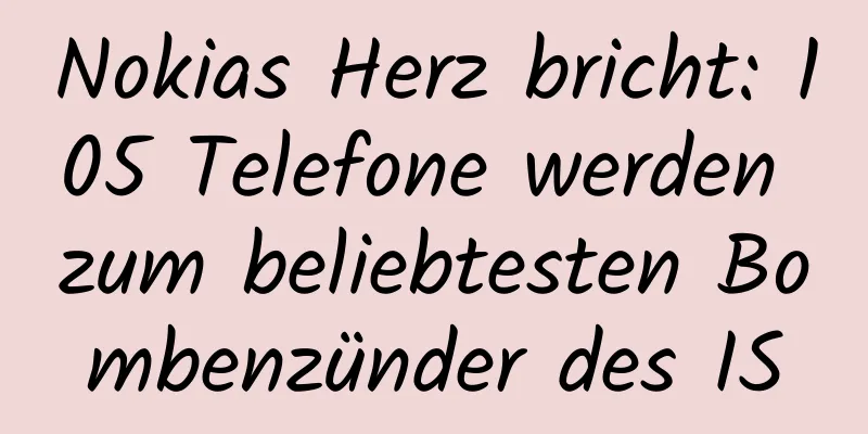 Nokias Herz bricht: 105 Telefone werden zum beliebtesten Bombenzünder des IS