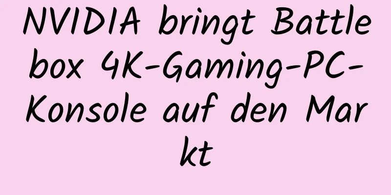 NVIDIA bringt Battlebox 4K-Gaming-PC-Konsole auf den Markt