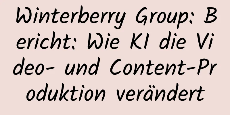 Winterberry Group: Bericht: Wie KI die Video- und Content-Produktion verändert