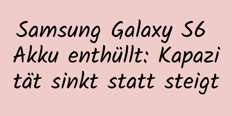 Samsung Galaxy S6 Akku enthüllt: Kapazität sinkt statt steigt