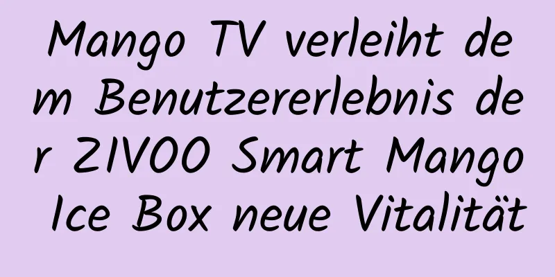 Mango TV verleiht dem Benutzererlebnis der ZIVOO Smart Mango Ice Box neue Vitalität