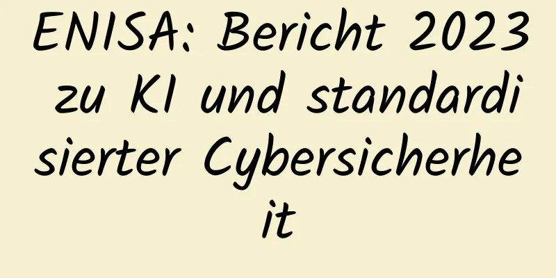 ENISA: Bericht 2023 zu KI und standardisierter Cybersicherheit