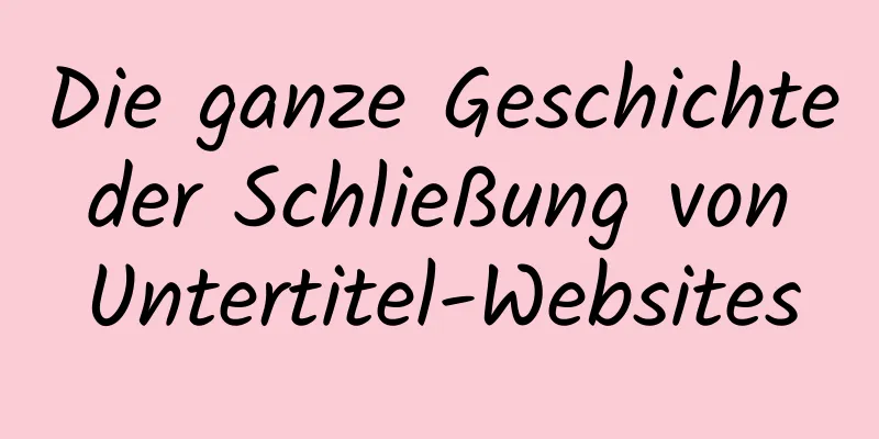 Die ganze Geschichte der Schließung von Untertitel-Websites