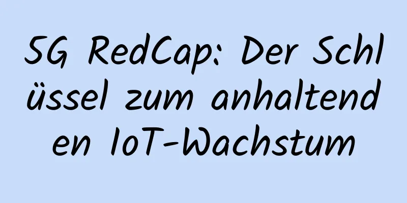 5G RedCap: Der Schlüssel zum anhaltenden IoT-Wachstum