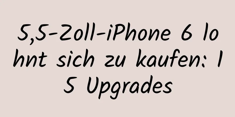 5,5-Zoll-iPhone 6 lohnt sich zu kaufen: 15 Upgrades