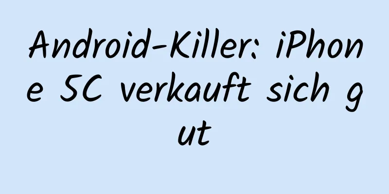 Android-Killer: iPhone 5C verkauft sich gut