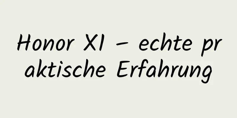 Honor X1 – echte praktische Erfahrung