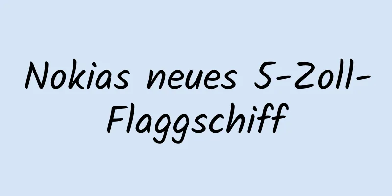Nokias neues 5-Zoll-Flaggschiff