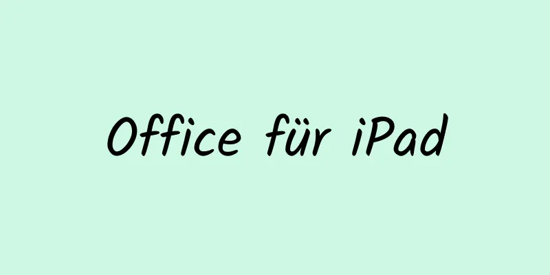 Office für iPad