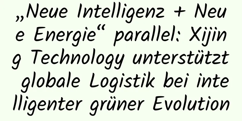 „Neue Intelligenz + Neue Energie“ parallel: Xijing Technology unterstützt globale Logistik bei intelligenter grüner Evolution