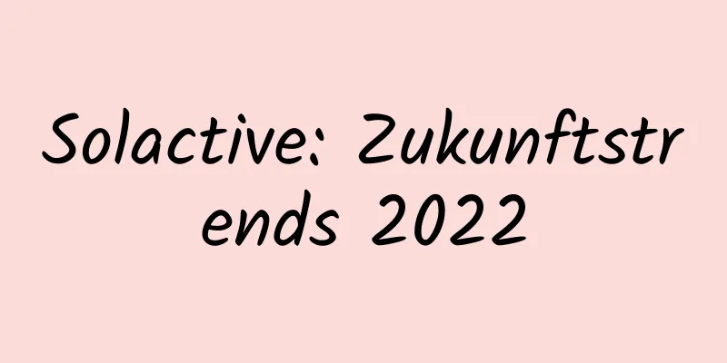 Solactive: Zukunftstrends 2022