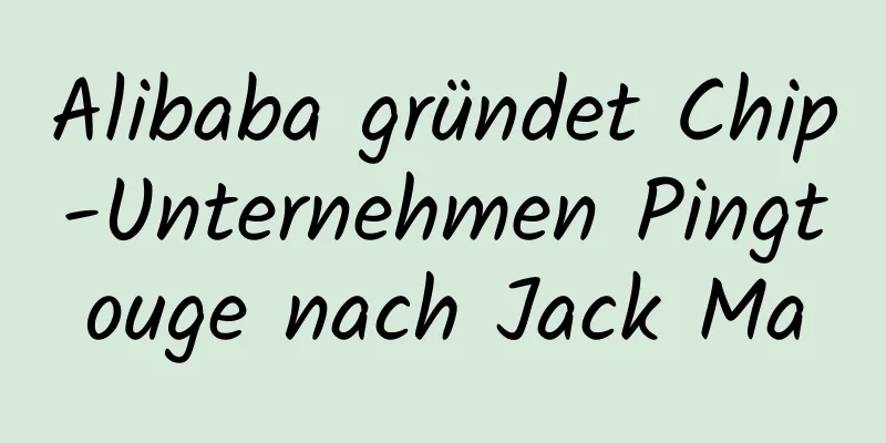 Alibaba gründet Chip-Unternehmen Pingtouge nach Jack Ma