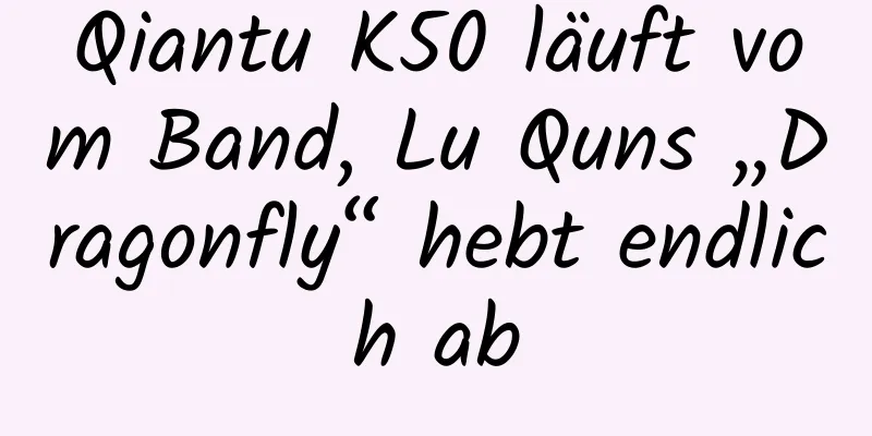 Qiantu K50 läuft vom Band, Lu Quns „Dragonfly“ hebt endlich ab