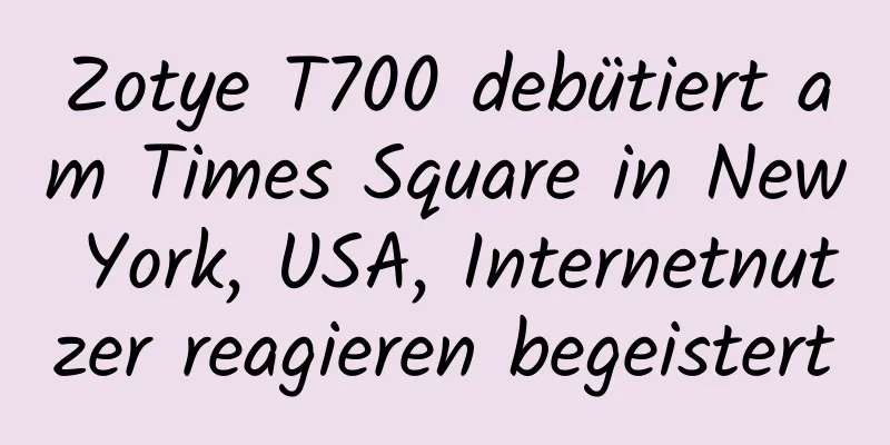 Zotye T700 debütiert am Times Square in New York, USA, Internetnutzer reagieren begeistert