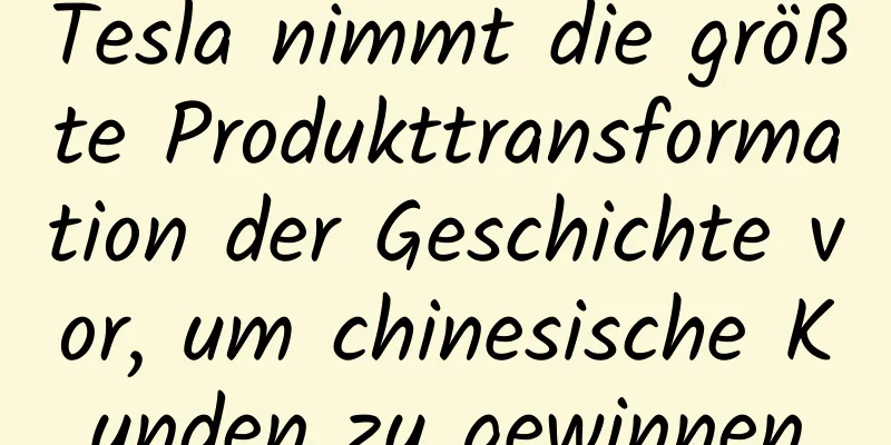 Tesla nimmt die größte Produkttransformation der Geschichte vor, um chinesische Kunden zu gewinnen