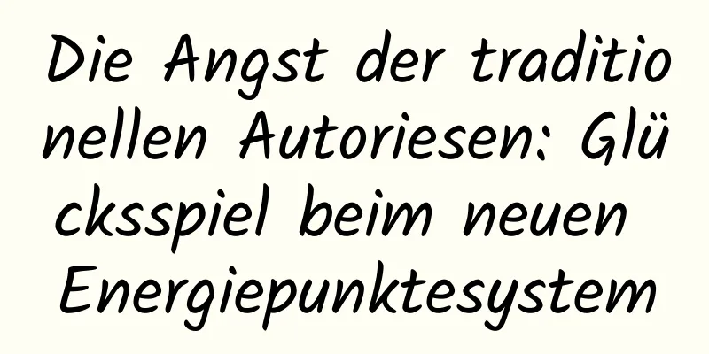 Die Angst der traditionellen Autoriesen: Glücksspiel beim neuen Energiepunktesystem