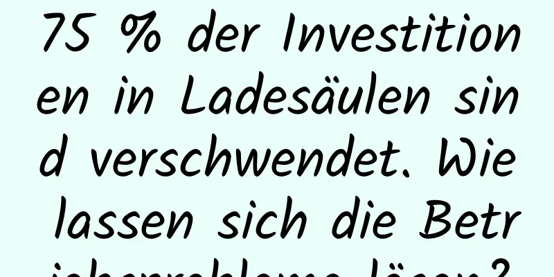 75 % der Investitionen in Ladesäulen sind verschwendet. Wie lassen sich die Betriebsprobleme lösen?