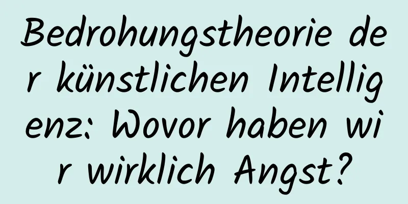 Bedrohungstheorie der künstlichen Intelligenz: Wovor haben wir wirklich Angst?