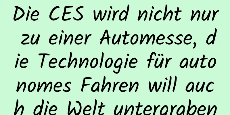 Die CES wird nicht nur zu einer Automesse, die Technologie für autonomes Fahren will auch die Welt untergraben