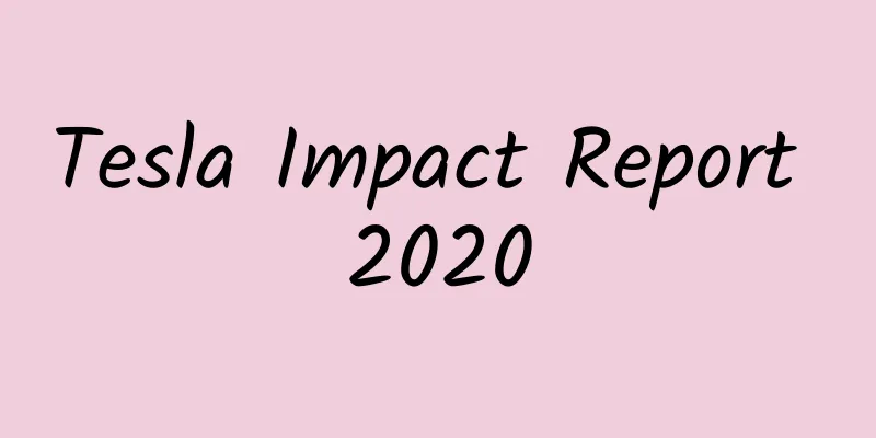 Tesla Impact Report 2020