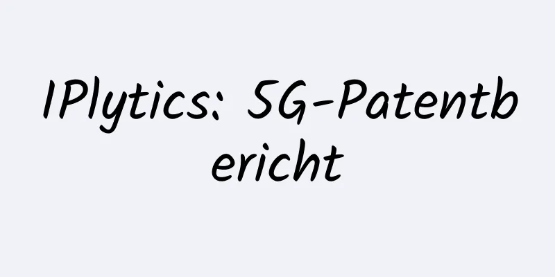 IPlytics: 5G-Patentbericht
