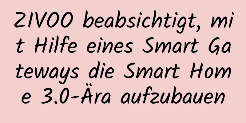 ZIVOO beabsichtigt, mit Hilfe eines Smart Gateways die Smart Home 3.0-Ära aufzubauen
