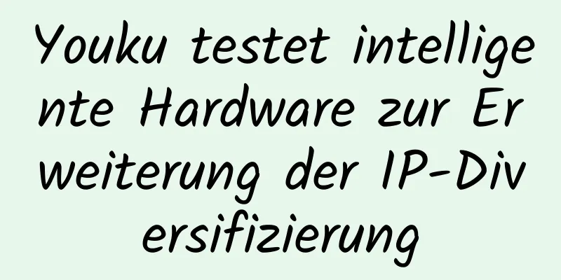Youku testet intelligente Hardware zur Erweiterung der IP-Diversifizierung