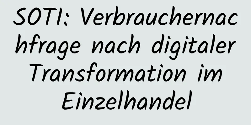 SOTI: Verbrauchernachfrage nach digitaler Transformation im Einzelhandel