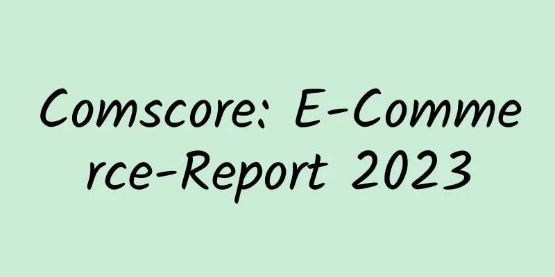Comscore: E-Commerce-Report 2023