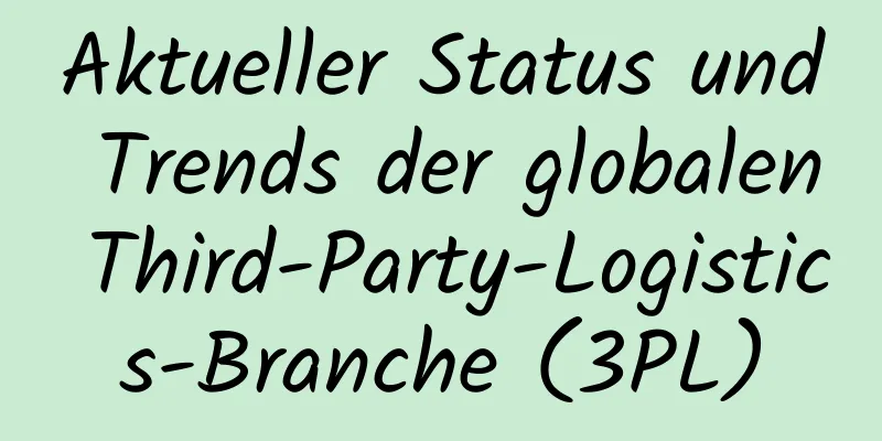 Aktueller Status und Trends der globalen Third-Party-Logistics-Branche (3PL)