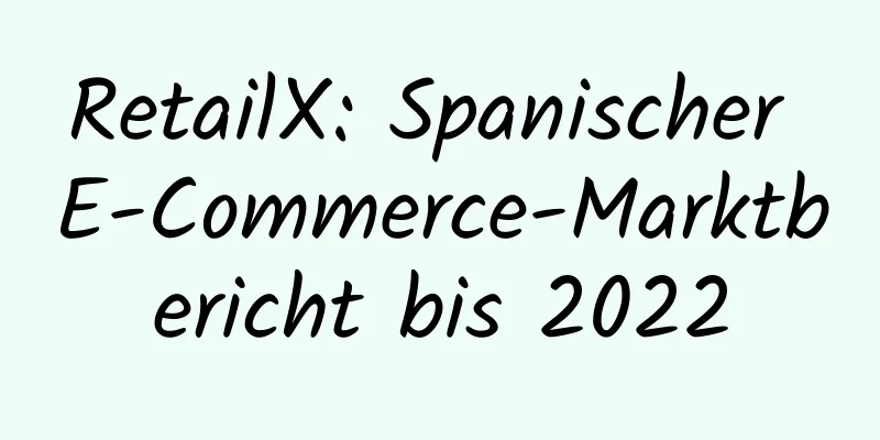 RetailX: Spanischer E-Commerce-Marktbericht bis 2022