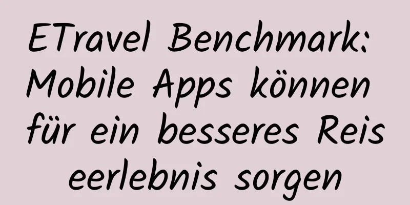 ETravel Benchmark: Mobile Apps können für ein besseres Reiseerlebnis sorgen