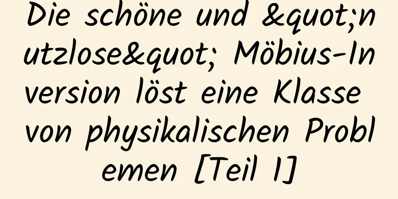 Die schöne und "nutzlose" Möbius-Inversion löst eine Klasse von physikalischen Problemen [Teil 1]