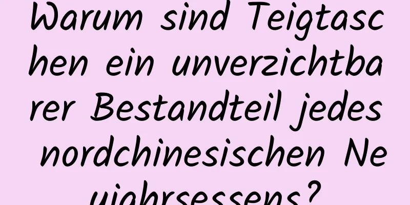 Warum sind Teigtaschen ein unverzichtbarer Bestandteil jedes nordchinesischen Neujahrsessens?