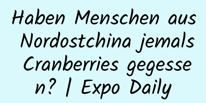 Haben Menschen aus Nordostchina jemals Cranberries gegessen? | Expo Daily