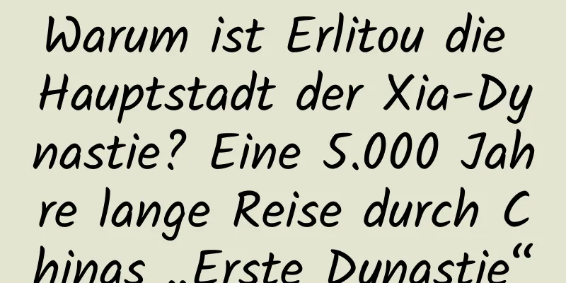 Warum ist Erlitou die Hauptstadt der Xia-Dynastie? Eine 5.000 Jahre lange Reise durch Chinas „Erste Dynastie“