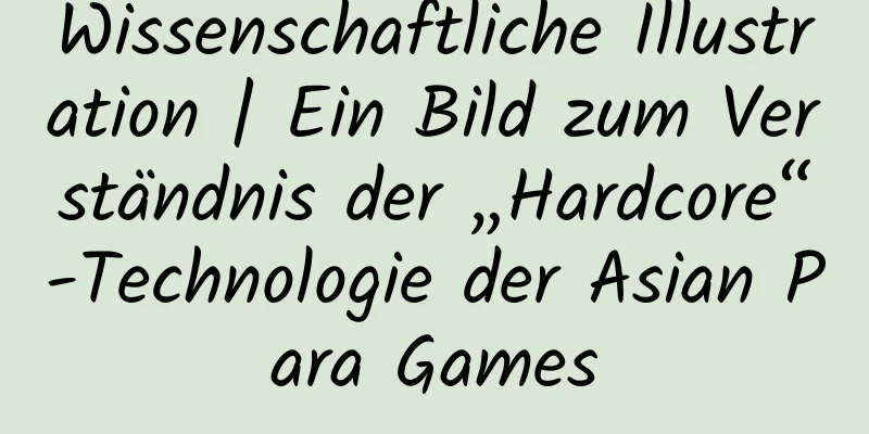 Wissenschaftliche Illustration | Ein Bild zum Verständnis der „Hardcore“-Technologie der Asian Para Games