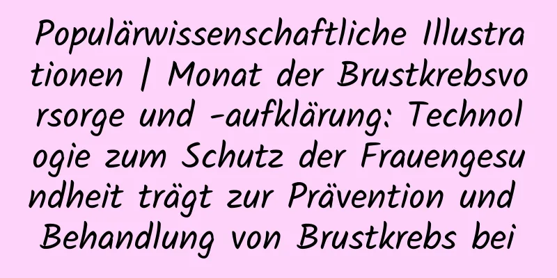 Populärwissenschaftliche Illustrationen | Monat der Brustkrebsvorsorge und -aufklärung: Technologie zum Schutz der Frauengesundheit trägt zur Prävention und Behandlung von Brustkrebs bei