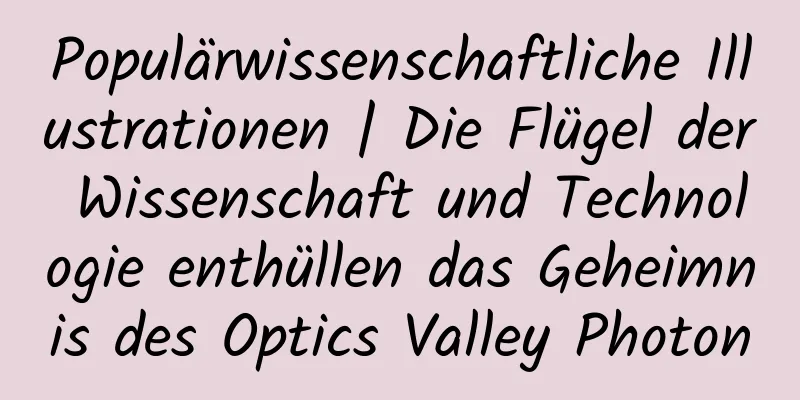 Populärwissenschaftliche Illustrationen | Die Flügel der Wissenschaft und Technologie enthüllen das Geheimnis des Optics Valley Photon